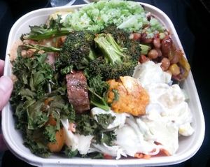 Buddha bowl at Premier Deli in Sunderland