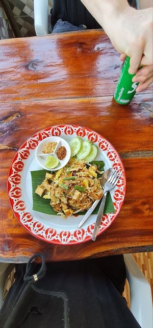 Vegan Pad Thai at Miss Island in Koh Muk