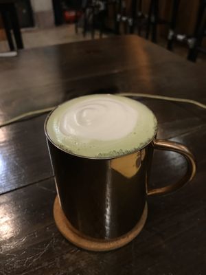 Vegan matcha  at 8 Meters Coworking Space 八米共同工作空間 in Taipei