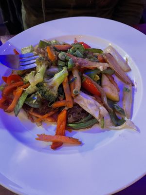 Virgin with veggies  at Baitong Thai & Sushi in St Augustine