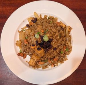 Pineapple Fried Rice at Baitong Thai & Sushi in St Augustine