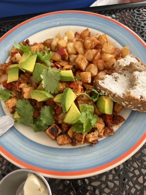 Mexican Scramble  at Lucy's Cafe in Chicago