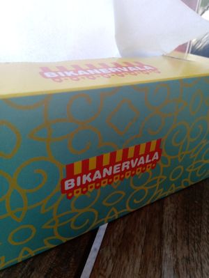 The name of the place at Bikanervala in Dubai