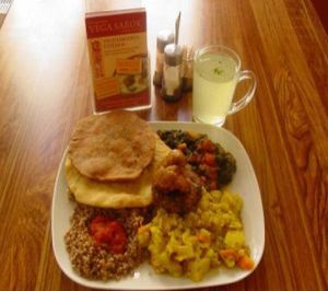  at Govinda Veggie Corner in Budapest