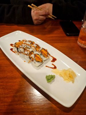Sweet potato roll at Red Ginger Asian Bistro in Lake City