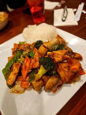 Buddha's Delight at Red Ginger Asian Bistro in Lake City