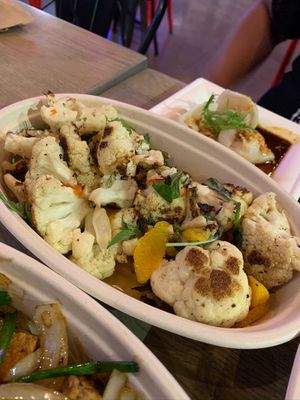 Roasted cauliflower at Graffiti Bao in Las Vegas
