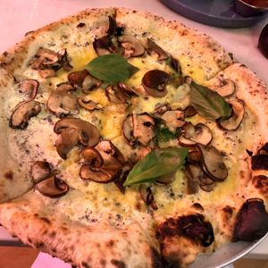  Vegan shuffle truffle pizza   at Scream for Pizza in Newcastle Upon Tyne
