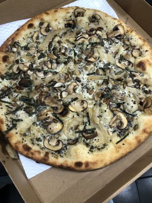 Truffle in paradise  at Scream for Pizza in Newcastle Upon Tyne