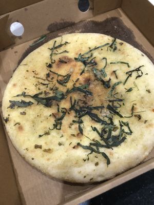 Garlic bread  at Scream for Pizza in Newcastle Upon Tyne