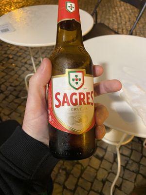 Washing it down at Radhe Krishna in Lisbon