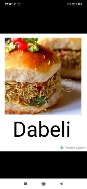 Vegan dabeli at Radhe Krishna in Lisbon