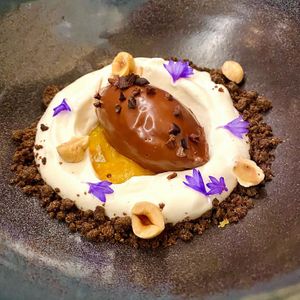 Dessert at KLE in Zurich