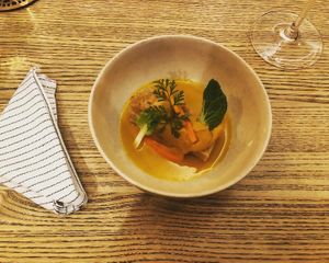 Vegan 5 course dinner at KLE in Zurich