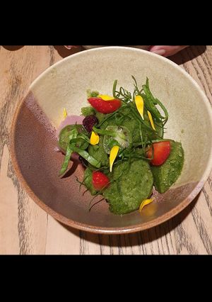 Dessert at KLE in Zurich