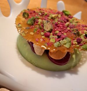 Dessert at KLE in Zurich