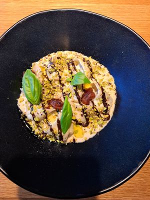 Gefüllte Teigwaren an Rahmsauce at KLE in Zurich