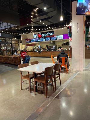 Next to amc imax movie theater has vegan cheese for 2$ more  at Pie Five Pizza in Oak Brook