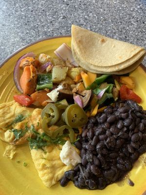 Vegan El Rancho Grande!!! (With Just Eggs) at Migrants in Madison