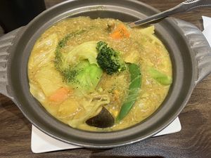Mixed vegetables curry vermicelli  at Fēng Wèi Tíng 豐味亭 in Taipei