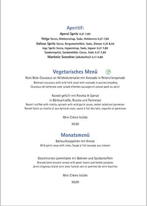  at Reichsküchenmeister Restaurant in Rothenburg Ob Der Tauber