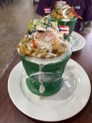 veggie trifongo  at The Earthy Kitchen in Orlando