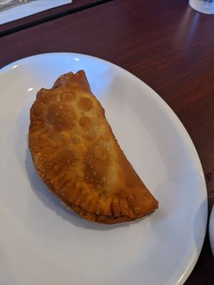 Chick'n Empananda at The Earthy Kitchen in Orlando