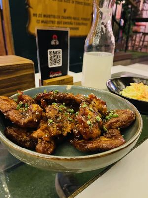 BBQ Alitas  at Lounge del Brujo Vegan Kitchen & Bar Cayma in Arequipa