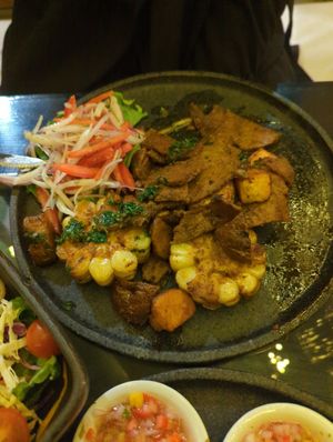 Anticuchos at Lounge del Brujo Vegan Kitchen & Bar Cayma in Arequipa