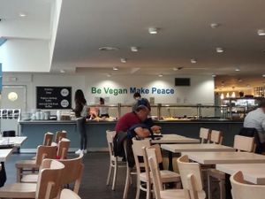 buffet at Loving Hut - Na Porici in Prague