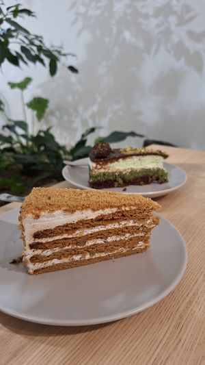 Honeycake at Loving Hut - Na Porici in Prague