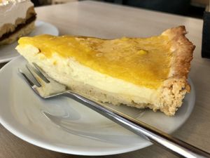 cake at Loving Hut - Na Porici in Prague