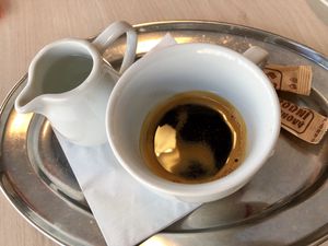 coffee at Loving Hut - Na Porici in Prague