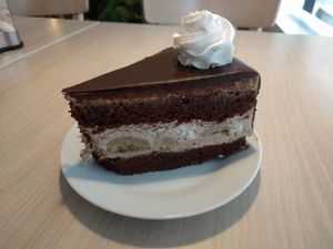 Delicious pie at Loving Hut - Na Porici in Prague