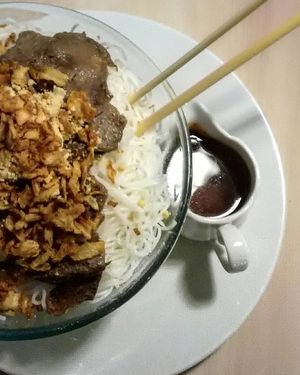 Noodles at Loving Hut - Na Porici in Prague