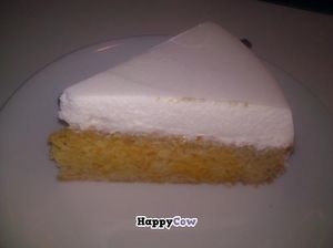 carrot cake at Loving Hut in Prague at Loving Hut - Na Porici in Prague