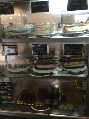 Cake at Loving Hut - Na Porici in Prague