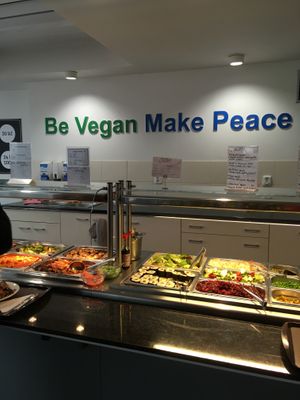 Buffet at Loving Hut - Na Porici in Prague