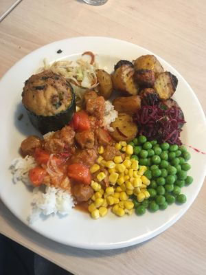 Filling! at Loving Hut - Na Porici in Prague