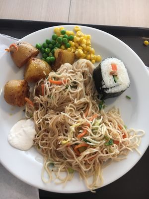 food  at Loving Hut - Na Porici in Prague