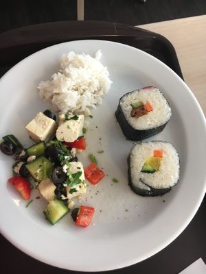 food  at Loving Hut - Na Porici in Prague