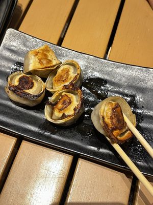 impossible gyoza  at JINYA Ramen Bar in San Jose