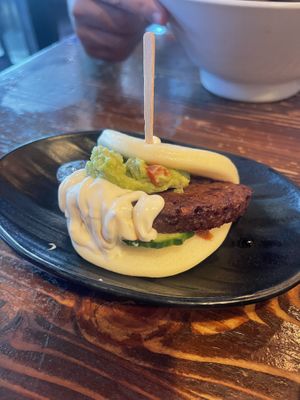 Impossible bun  at JINYA Ramen Bar in San Jose