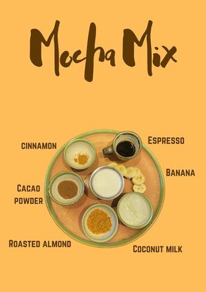 Smoothies at Coffee Ideas in Auroville