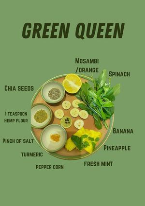 Smoothies at Coffee Ideas in Auroville