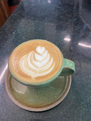Cortado at Coffee Ideas in Auroville