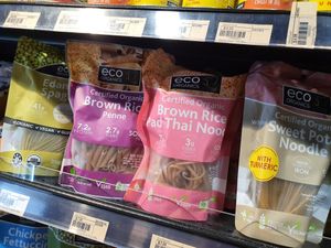 Various vegan pastas at Little Farms - Holland Village in Central Singapore