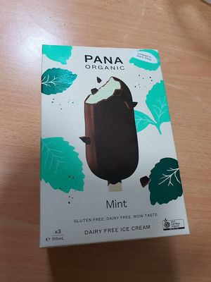 Chocolate mint dairy free ice cream at Little Farms - Holland Village in Central Singapore