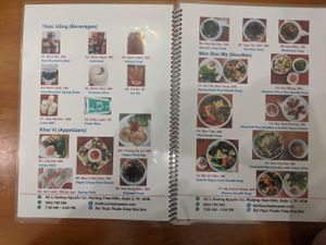 Menu! at Hoa Sen in Ho Chi Minh City