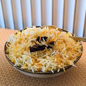 Vegan Saffron Rice at Bazil Kitchen in Central Singapore